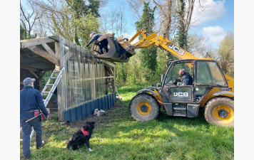 24 mars 2026 Premiers travaux terrain de tir campagne