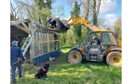 24 mars 2026 Premiers travaux terrain de tir campagne